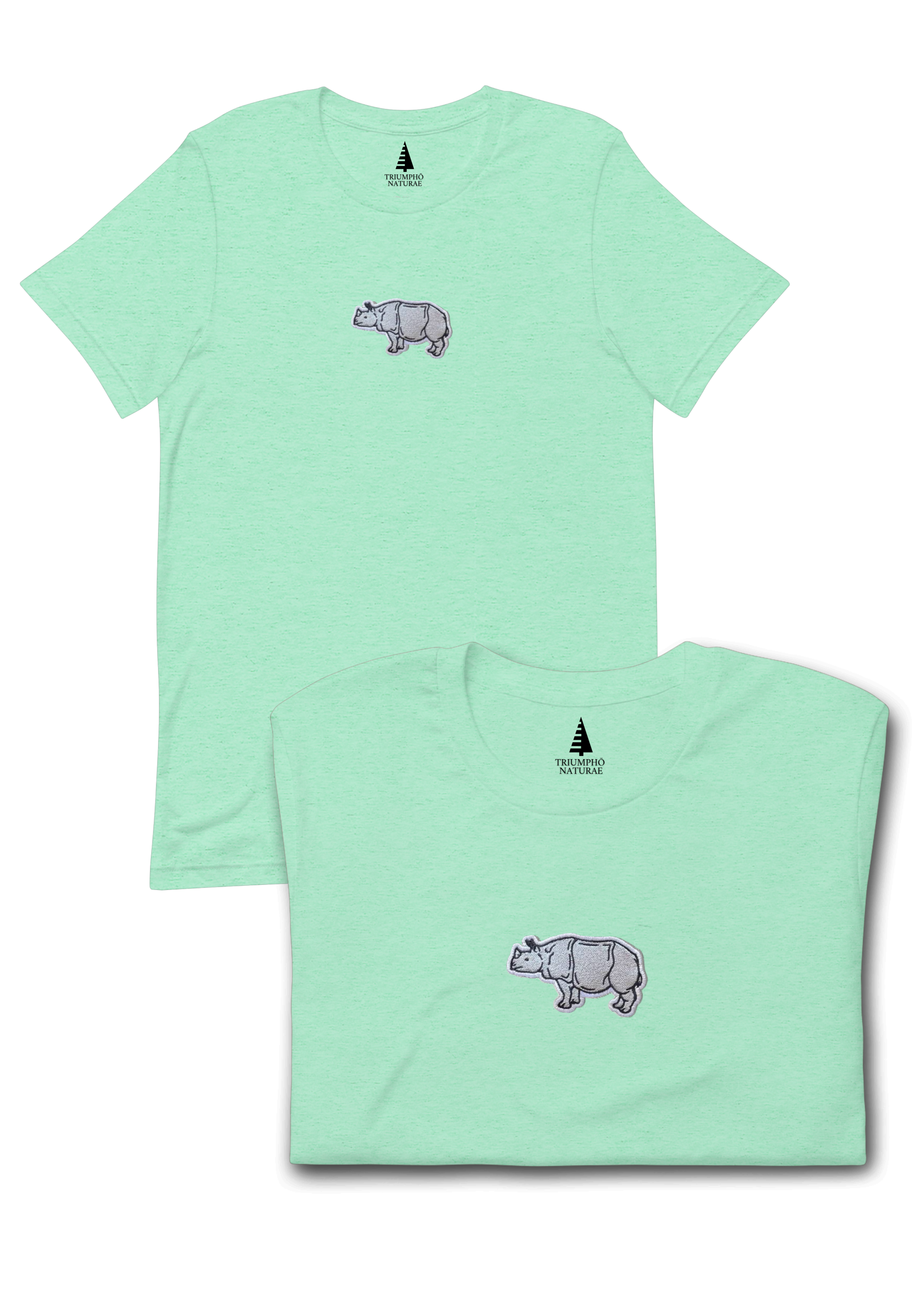 T-shirt unisex - Rinoceronte di Sumatra 