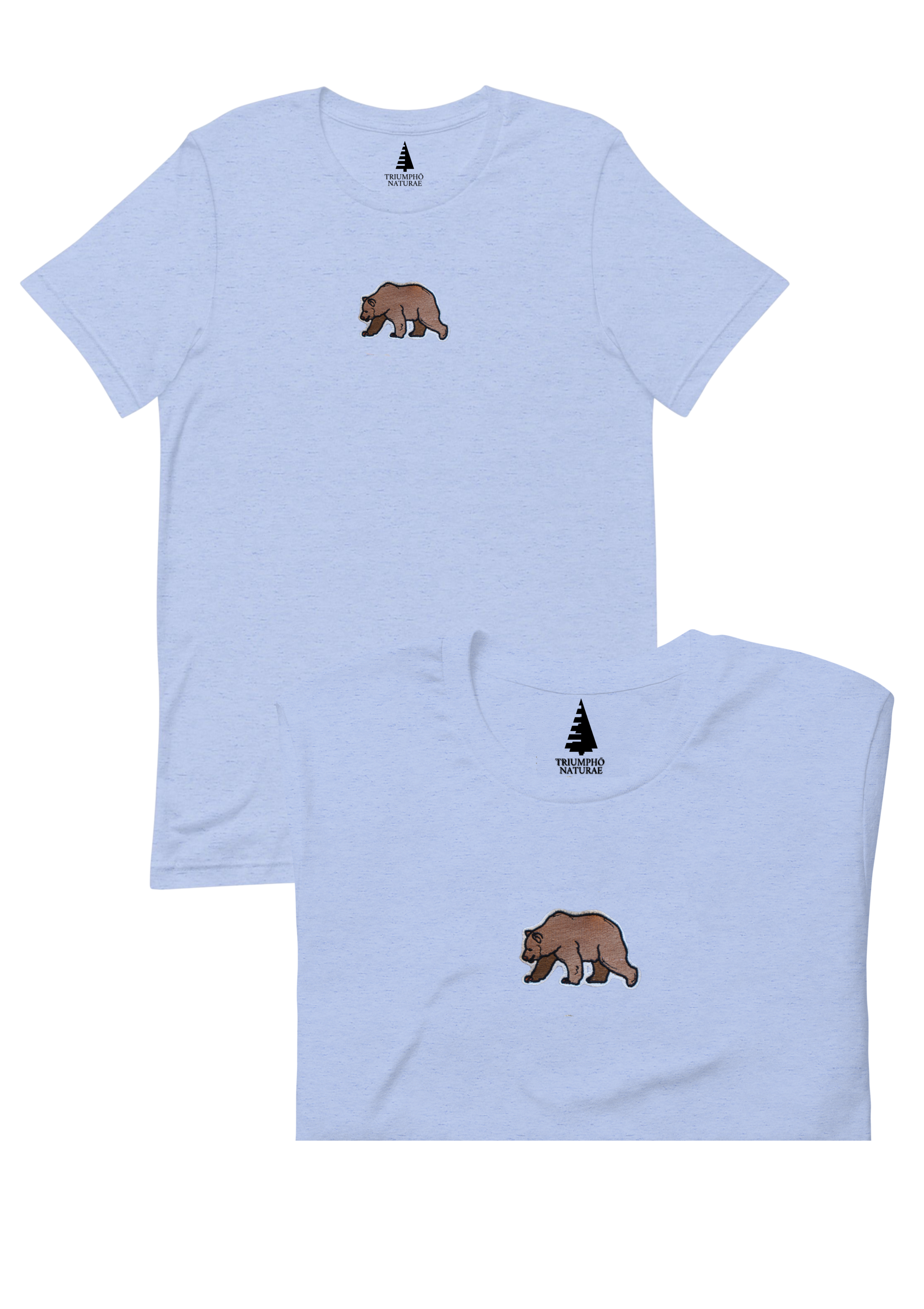Brown bear unisex t-shirt
