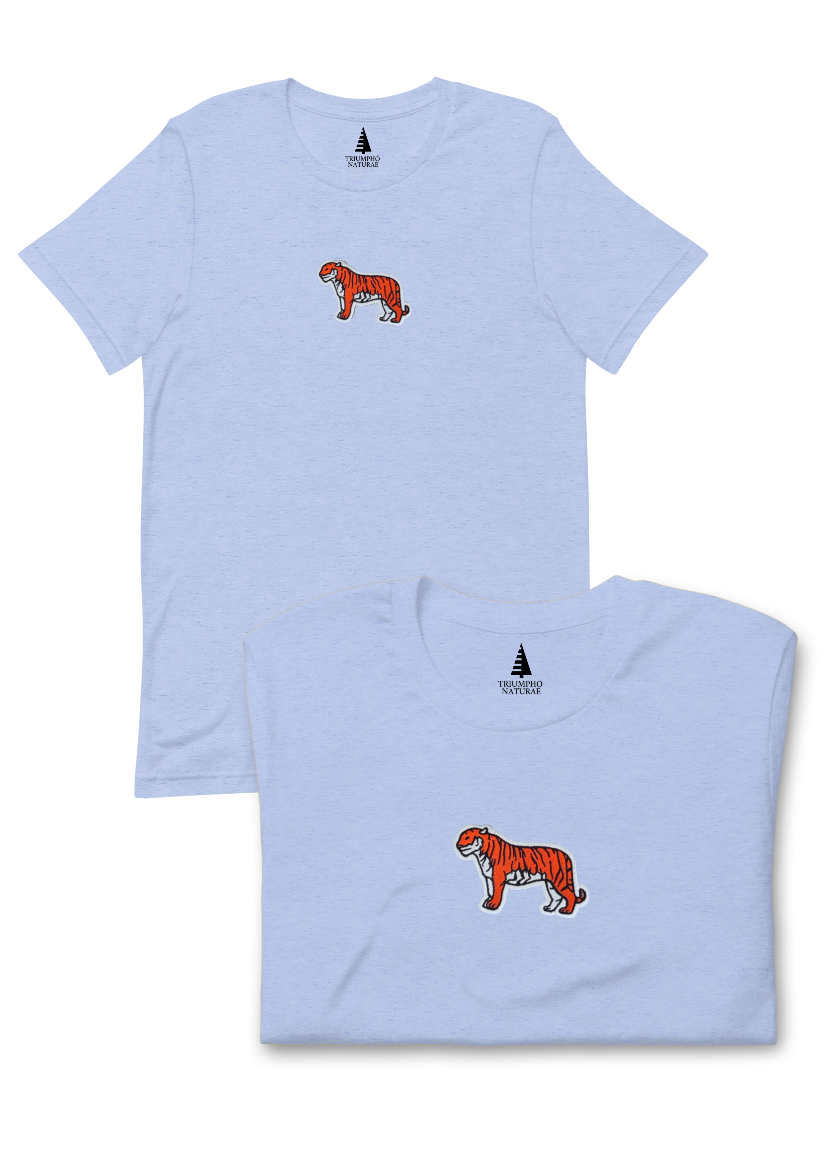 Unisex-T-Shirt mit Amur-Tiger